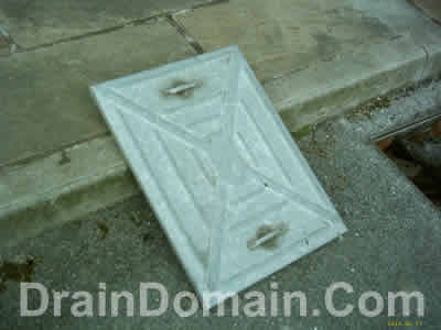 galvanied manhole cover_www.draindomain.com